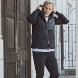 サイドロゴニットコンビリラックスダウンジャケット | SHIFFON | 詳細画像8