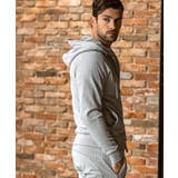 1PIU1UGUALE3 RELAXラインストーンカフスウェットジップパーカー | SHIFFON  | 詳細画像14 