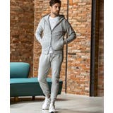 1PIU1UGUALE3 RELAXラインストーンカフスウェットジップパーカー | SHIFFON  | 詳細画像17 