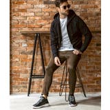 1PIU1UGUALE3 RELAXラインストーンカフスウェットジップパーカー | SHIFFON  | 詳細画像9 