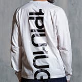1PIU1UGUALE3 RELAX  バックプリントビッグロングTシャツ | SHIFFON  | 詳細画像3 