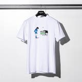 ホワイト | 1PIU1UGUALE3 RELAX バッジョPK Tシャツ | SHIFFON 