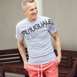 1PIU1UGUALE3 RELAX  ハイデンシティダブルロゴ半袖Tシャツ | SHIFFON  | 詳細画像12 