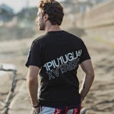 1PIU1UGUALE3 RELAX  ハイデンシティダブルロゴ半袖Tシャツ | SHIFFON  | 詳細画像3 