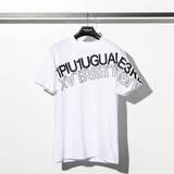 1PIU1UGUALE3 RELAX  ハイデンシティダブルロゴ半袖Tシャツ | SHIFFON  | 詳細画像7 