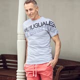 グレー | 1PIU1UGUALE3 RELAX  ハイデンシティダブルロゴ半袖Tシャツ | SHIFFON 