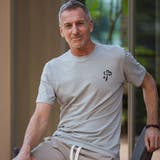 グレー | 1PIU1UGUALE3 RELAX サンドウォッシュ半袖Tシャツ | SHIFFON