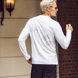 1PIU1UGUALE3 RELAX ラインストーンロゴ長袖Tシャツ | SHIFFON | 詳細画像7