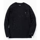 1PIU1UGUALE3 RELAX ラインストーンロゴ長袖Tシャツ | SHIFFON  | 詳細画像13 