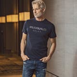 1PIU1UGUALE3 RELAX ランダムラインストーン半袖Tシャツ | SHIFFON | 詳細画像3