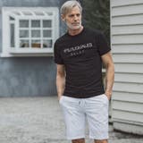 1PIU1UGUALE3 RELAX ランダムラインストーン半袖Tシャツ | SHIFFON | 詳細画像41