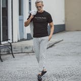 1PIU1UGUALE3 RELAX ランダムラインストーン半袖Tシャツ | SHIFFON | 詳細画像47