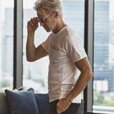 1PIU1UGUALE3 RELAX ランダムラインストーン半袖Tシャツ | SHIFFON | 詳細画像6