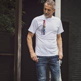 1PIU1UGUALE3 RELAX レインボー3Dダブルロゴ半袖Tシャツ | SHIFFON | 詳細画像4