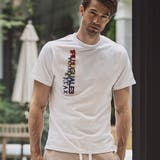 1PIU1UGUALE3 RELAX レインボー3Dダブルロゴ半袖Tシャツ | SHIFFON | 詳細画像8