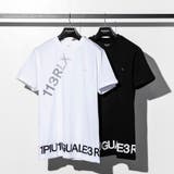 ホワイト | 1PIU1UGUALE3 RELAX グラデーションロゴ半袖Tシャツ | SHIFFON