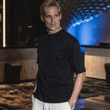 1PIU1UGUALE3 RELAX シルケット5分袖Tシャツ | SHIFFON  | 詳細画像1 