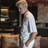 1PIU1UGUALE3 RELAX シルケット5分袖Tシャツ | SHIFFON  | 詳細画像12 