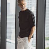 1PIU1UGUALE3 RELAX シルケット5分袖Tシャツ | SHIFFON  | 詳細画像8 