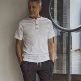 1PIU1UGUALE3 RELAX シルケットヘンリーネック半袖Tシャツ | SHIFFON  | 詳細画像19 