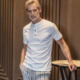 1PIU1UGUALE3 RELAX シルケットヘンリーネック半袖Tシャツ | SHIFFON  | 詳細画像21 