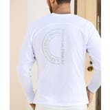 1PIU1UGUALE3 RELAXラインストーンバックロゴロングTシャツ メンズ | SHIFFON | 詳細画像10