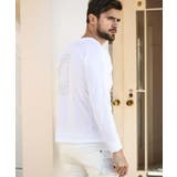 1PIU1UGUALE3 RELAXラインストーンバックロゴロングTシャツ メンズ | SHIFFON | 詳細画像11