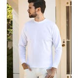 1PIU1UGUALE3 RELAXラインストーンバックロゴロングTシャツ メンズ | SHIFFON | 詳細画像8