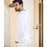 1PIU1UGUALE3 RELAXラインストーンバックロゴロングTシャツ メンズ | SHIFFON | 詳細画像9