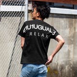 1PIU1UGUALE3 RELAX バックロゴプリントTシャツ | SHIFFON | 詳細画像1