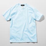 ライトブルー | 1PIU1UGUALE3 RELAX バックロゴプリントTシャツ | SHIFFON