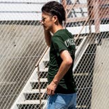 ダークグリーン | 1PIU1UGUALE3 RELAX バックロゴプリントTシャツ | SHIFFON