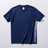 ロイヤルブルー | 1PIU1UGUALE3 RELAX サイドロゴプリントTシャツ | SHIFFON