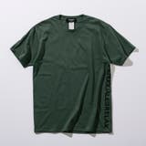 ダークグリーン | 1PIU1UGUALE3 RELAX サイドロゴプリントTシャツ | SHIFFON
