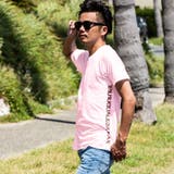 ピンク | 1PIU1UGUALE3 RELAX サイドロゴプリントTシャツ | SHIFFON
