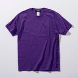 パープル | 1PIU1UGUALE3 RELAX サイドロゴプリントTシャツ | SHIFFON