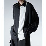 ブラック | Confirm コンファーム アシンメトリーキリカエ | SHIFFON 