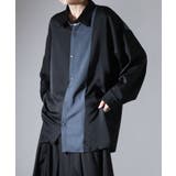 ブラック系 | Confirm コンファーム アシンメトリーキリカエ | SHIFFON 