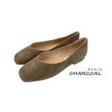 チャコール | 【本革】バレエシューズ パンプス Vカット | en　bridge