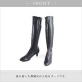 22AW 秋冬新作 日本製 ストレッチ ロングブーツ シンプル | SHOE FANTASY | 詳細画像3
