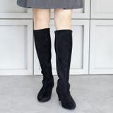 22AW 秋冬新作 日本製 ストレッチ ロングブーツ シンプル | SHOE FANTASY | 詳細画像25
