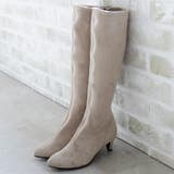 22AW 秋冬新作 日本製 ストレッチ ロングブーツ シンプル | SHOE FANTASY | 詳細画像26