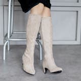 22AW 秋冬新作 日本製 ストレッチ ロングブーツ シンプル | SHOE FANTASY | 詳細画像30