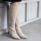22AW 秋冬新作 日本製 ストレッチ ロングブーツ シンプル | SHOE FANTASY | 詳細画像31
