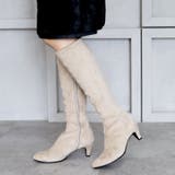 22AW 秋冬新作 日本製 ストレッチ ロングブーツ シンプル | SHOE FANTASY | 詳細画像32