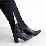 日本製 ストレッチショートブーツ フレアヒール | SHOE FANTASY | 詳細画像19 