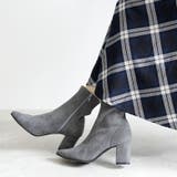 日本製 ストレッチショートブーツ フレアヒール | SHOE FANTASY | 詳細画像34 