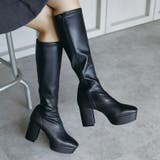 日本製 ストレッチロングブーツ 晴雨兼用 美脚 | SHOE FANTASY | 詳細画像11 