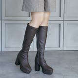 日本製 ストレッチロングブーツ 晴雨兼用 美脚 | SHOE FANTASY | 詳細画像18 