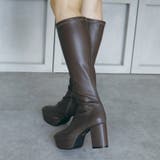 日本製 ストレッチロングブーツ 晴雨兼用 美脚 | SHOE FANTASY | 詳細画像19 